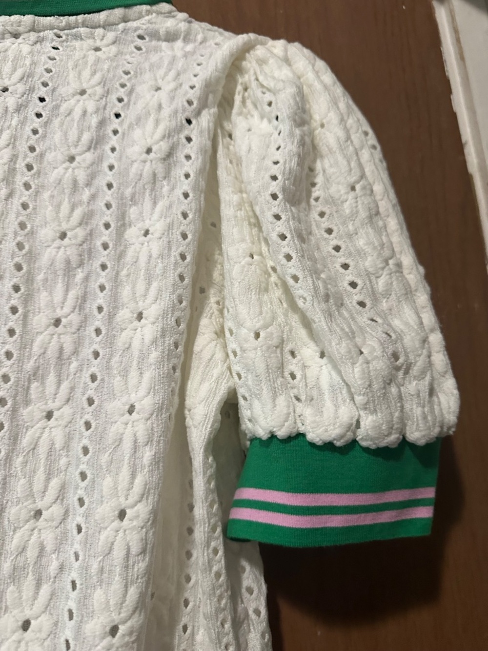 Anthropologie Lace Polo Style Top | NWT - Picture 4 of 16